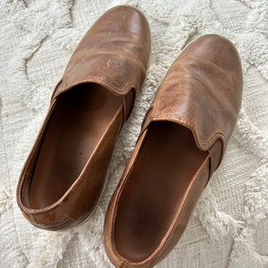 Frye slip ons size 11 ladies
